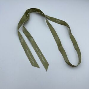 Van Cleef & Arpels white green ribbon decoration gift wrapping 105cm